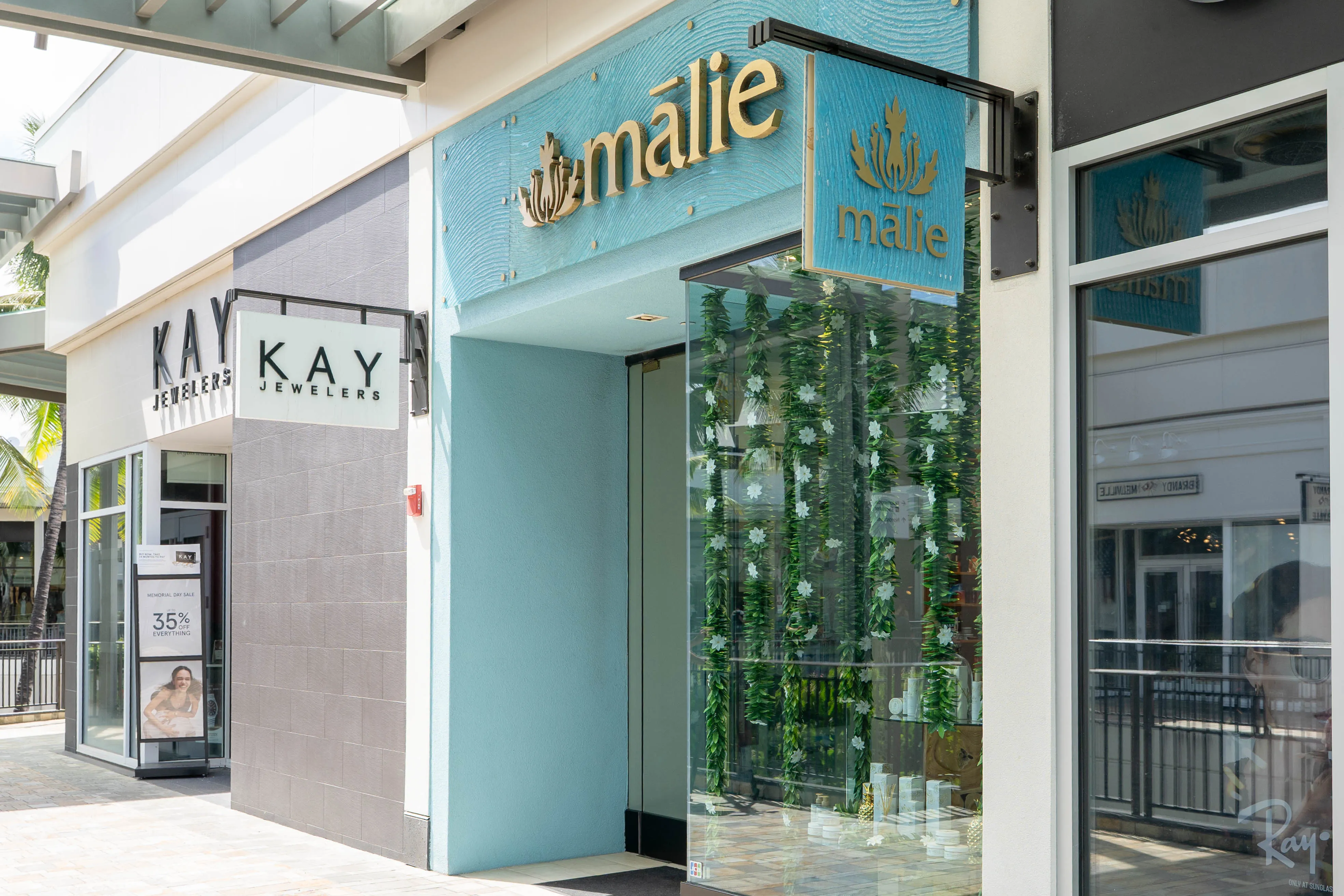 Malie Organics アラモアナセンター店の外観